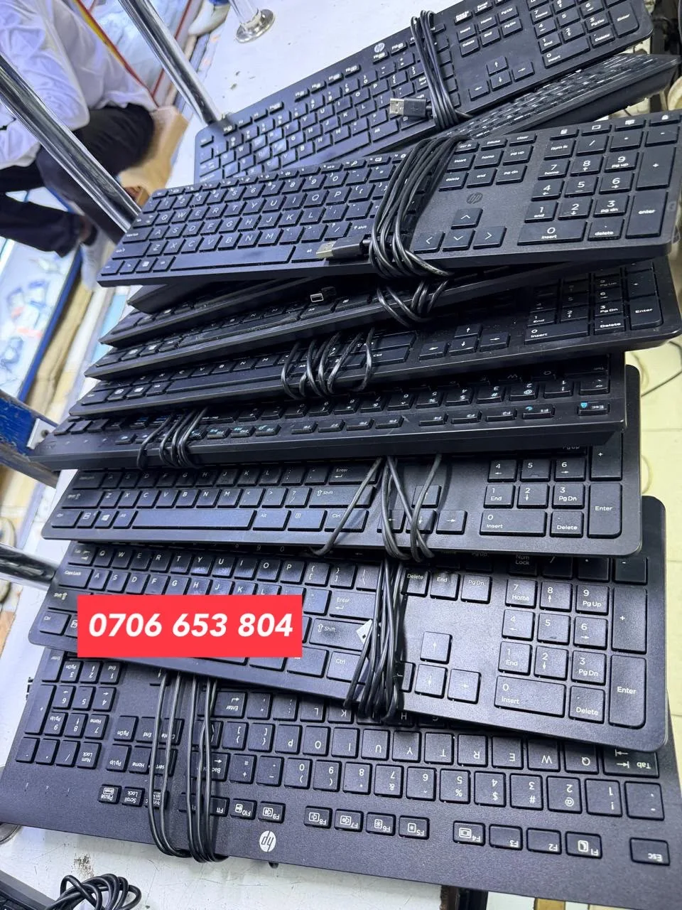 Refurbished HP Keyboard For Sale — Clean & Fully Working